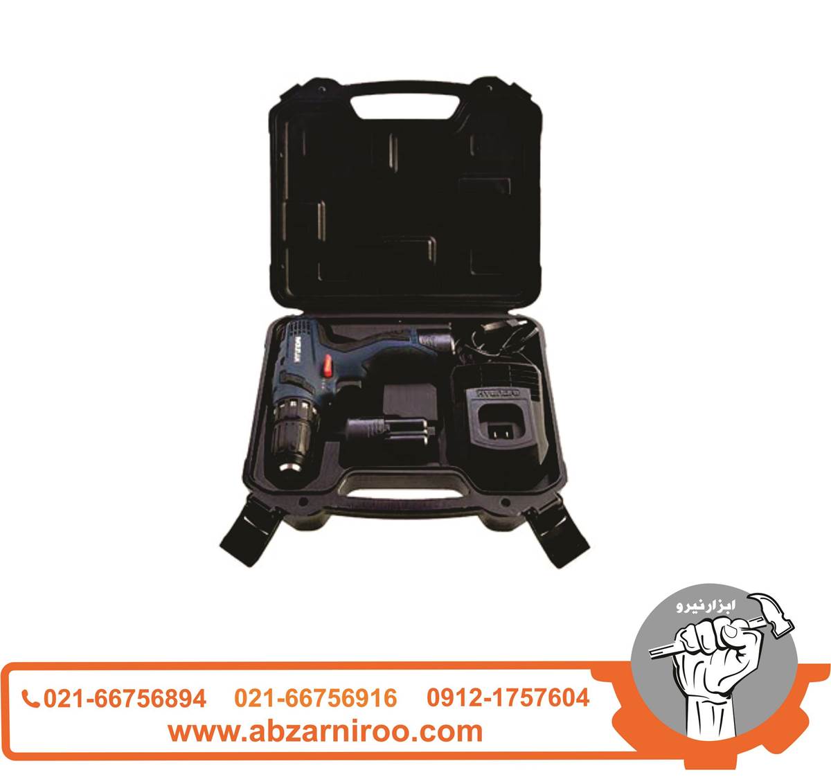 دریل پیچ گوشتی شارژی 14/4 ولت هیوندای مدل HP214L-CD دریل پیچ گوشتی شارژی 14/4 ولت هیوندای مدل HP214L-CD
