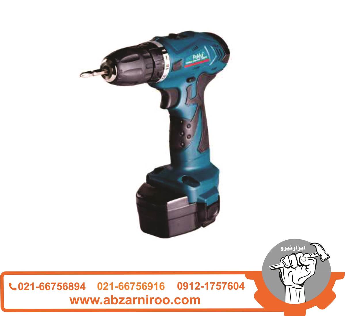 دریل شارژی 14/4ولت پوکا مدل CDD14 دریل شارژی 14/4ولت پوکا مدل CDD14