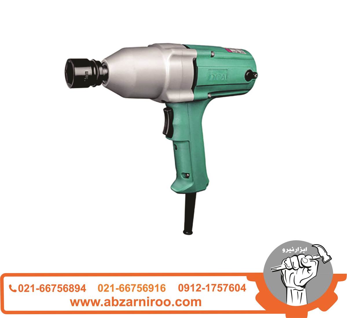بکس برقی 1/2 اینچ ضربه ای 6 ضلعی دی سی ای مدل APB16 ا DCA بکس برقی 1/2 اینچ ضربه ای 6 ضلعی دی سی ای مدل APB16 ا DCA