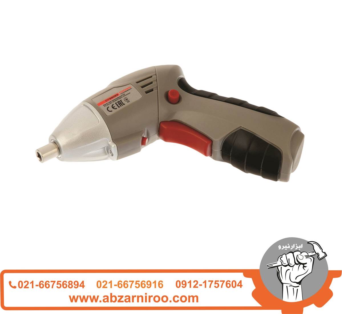 پیچ گوشتی شارژی 3/6 ولت کرون مدل CT22023 پیچ گوشتی شارژی 3/6 ولت کرون مدل CT22023