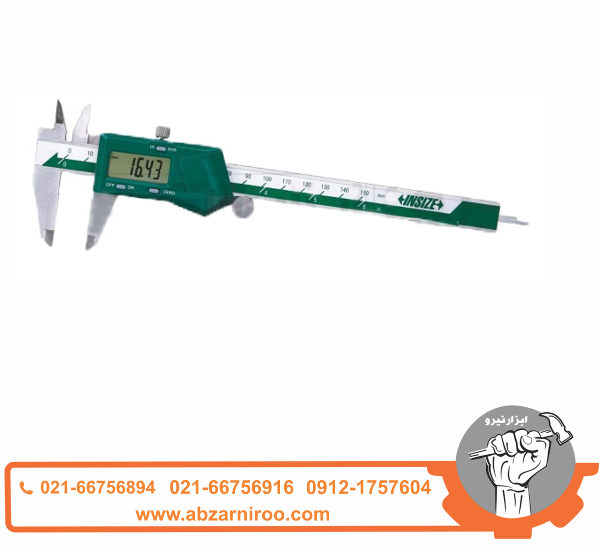 کولیس دیجیتال اینسایز 30 سانتی متر مدل 300-1108 کولیس دیجیتال اینسایز 30 سانتی متر مدل 300-1108