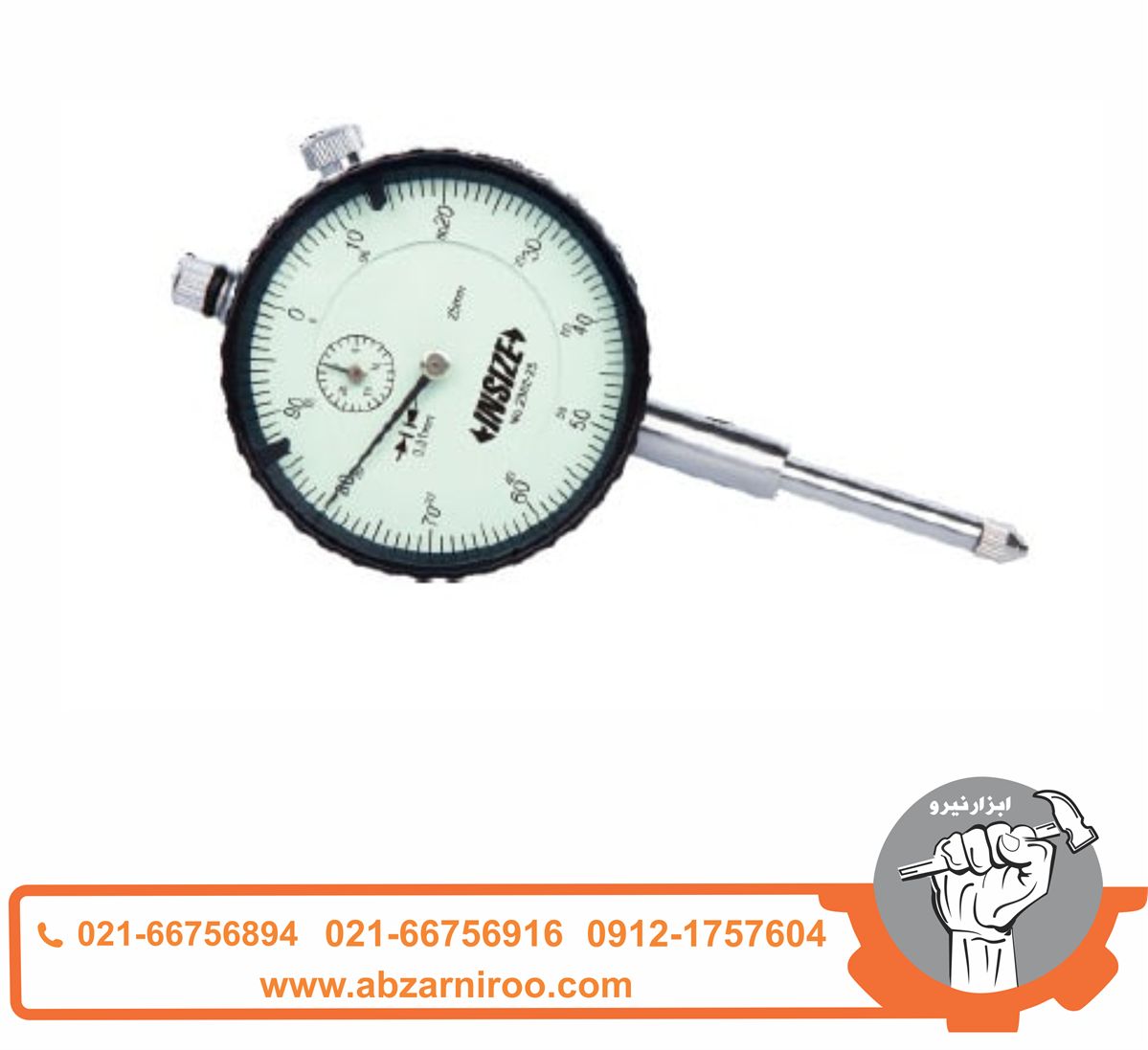 ساعت اندیکاتور اینسایز مدل 25-2302 ساعت اندیکاتور اینسایز مدل 25-2302