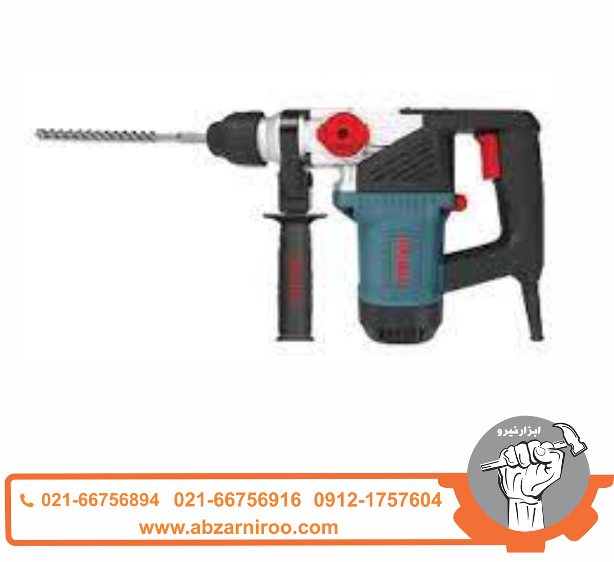 دریل بتن کن 28 میلی متری 900 وات رونیکس مدل 2710 دریل بتن کن 28 میلی متری 900 وات رونیکس مدل 2710