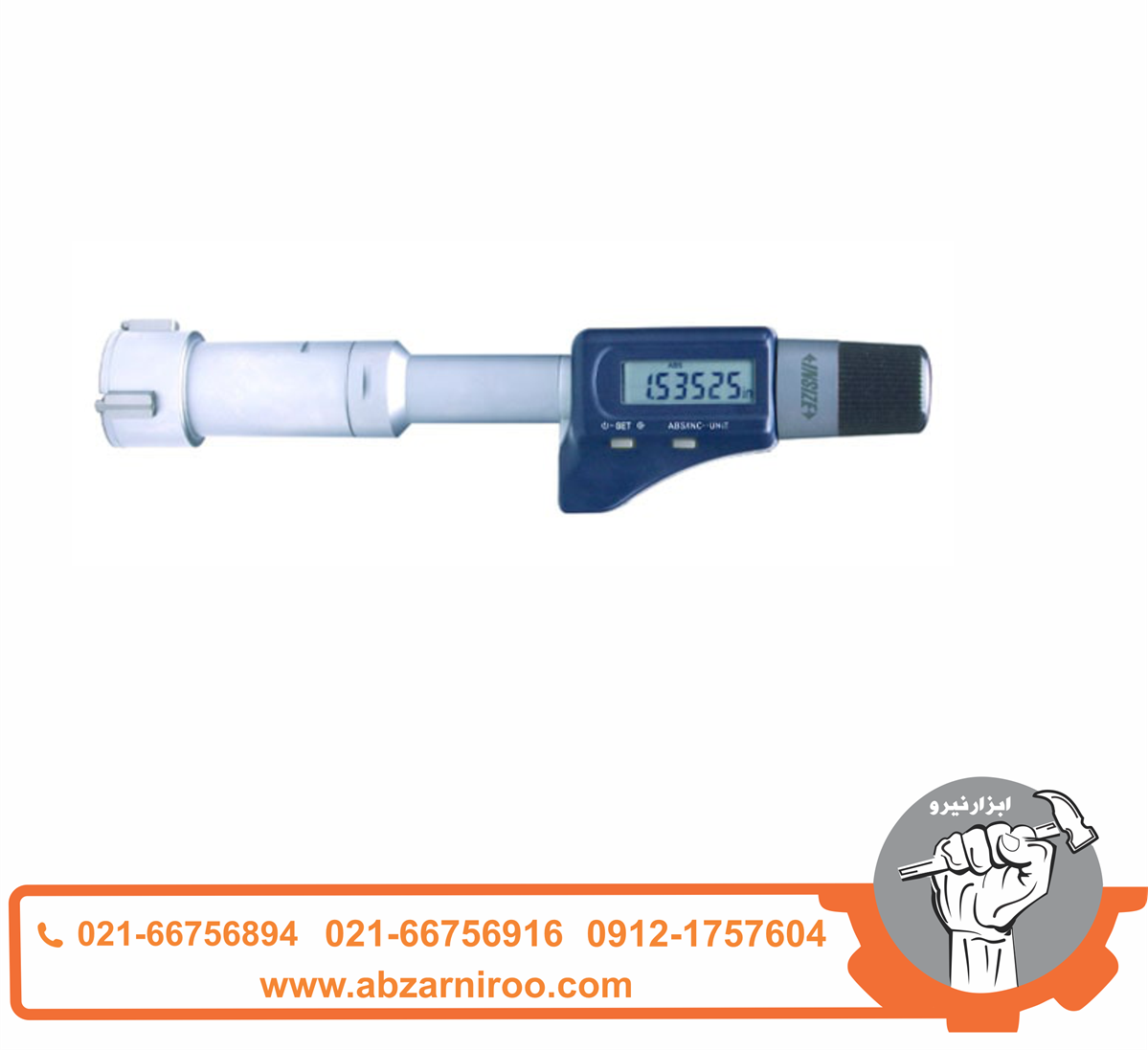 میکرومتر دیجیتال اینسایز داخل سنج 50-40 میلی متر مدل 50-3127 میکرومتر دیجیتال اینسایز داخل سنج 50-40 میلی متر مدل 50-3127