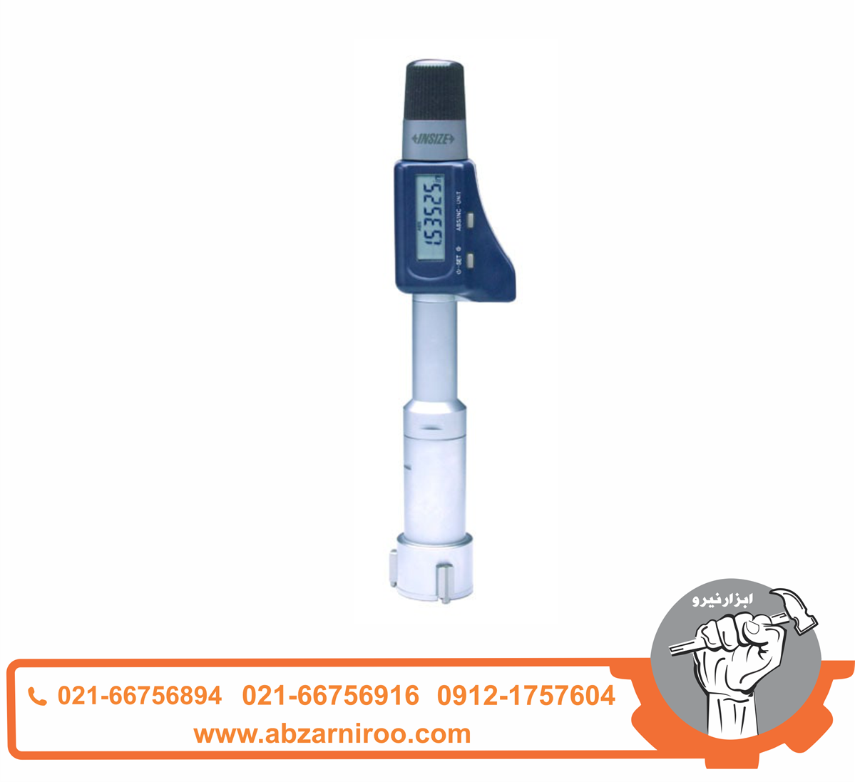 میکرومتر دیجیتال اینسایز داخل سنج 40-30 میلی متر مدل 40-3127 میکرومتر دیجیتال اینسایز داخل سنج 40-30 میلی متر مدل 40-3127