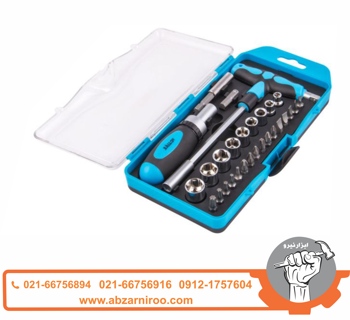 مجموعه 29 عددی سری پیچ گوشتی و بکس اکتیو مدل AC-6129SA مجموعه 29 عددی سری پیچ گوشتی و بکس اکتیو مدل AC-6129SA