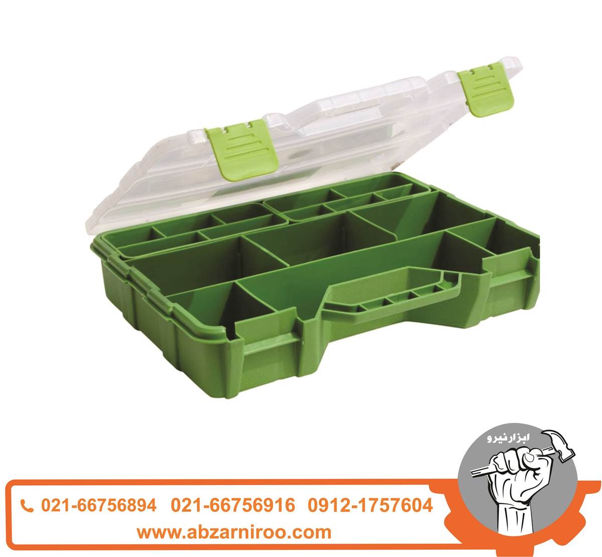 جعبه ابزار اورگانایزر براوو مدل BT-7801 جعبه ابزار اورگانایزر براوو مدل BT-7801