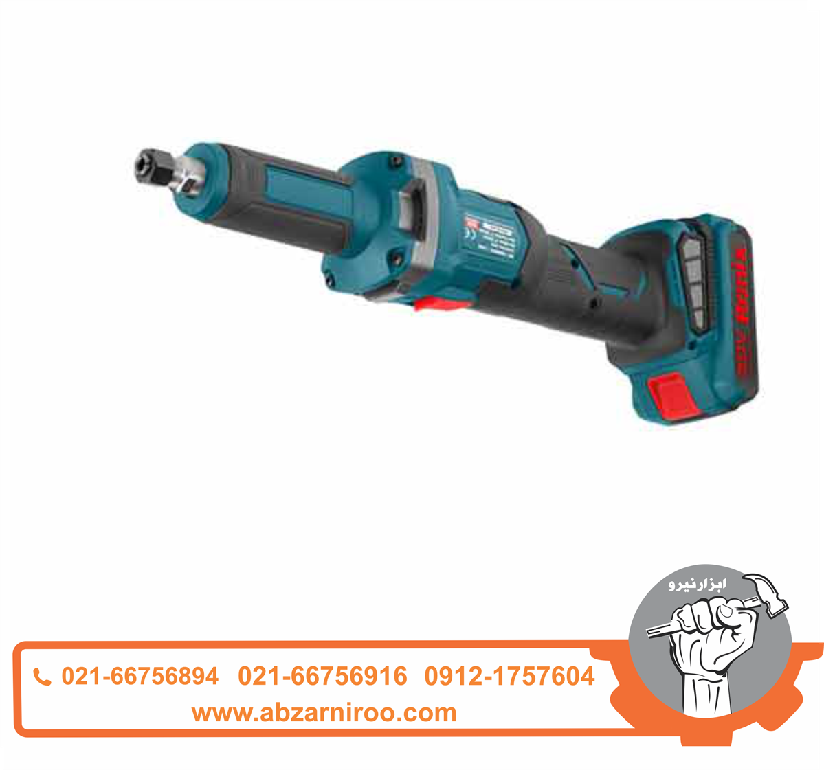 فرز انگشتی گلو بلند شارژی براش لس 20 ولت رونیکس مدل 8908 فرز انگشتی گلو بلند شارژی براش لس 20 ولت رونیکس مدل 8908
