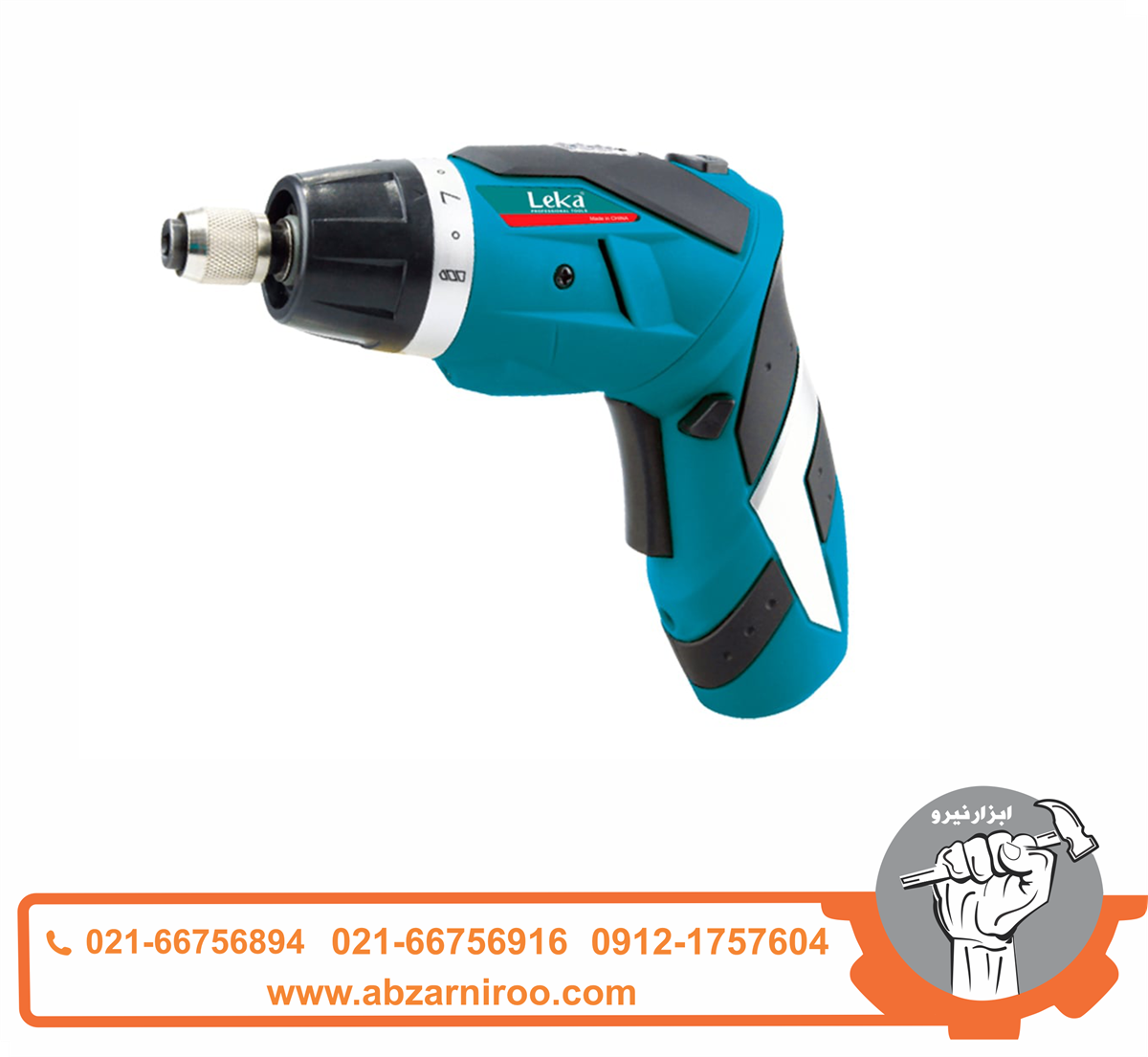 پیچ گوشتی شارژی 3.6 ولت لکا مدل CS03-003 پیچ گوشتی شارژی 3.6 ولت لکا مدل CS03-003