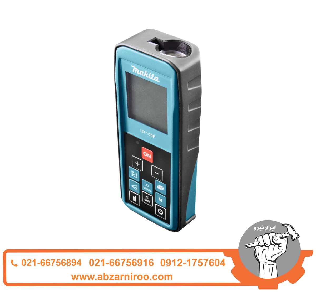 متر لیزری 100 متری ماکیتا مدل LD100P متر لیزری 100 متری ماکیتا مدل LD100P