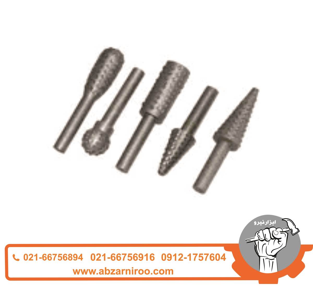 مجموعه سری فرز الماسه 5 عددی دنباله 6میلیمتری ( مخصوص چوب ) مجموعه سری فرز الماسه 5 عددی دنباله 6میلیمتری ( مخصوص چوب )