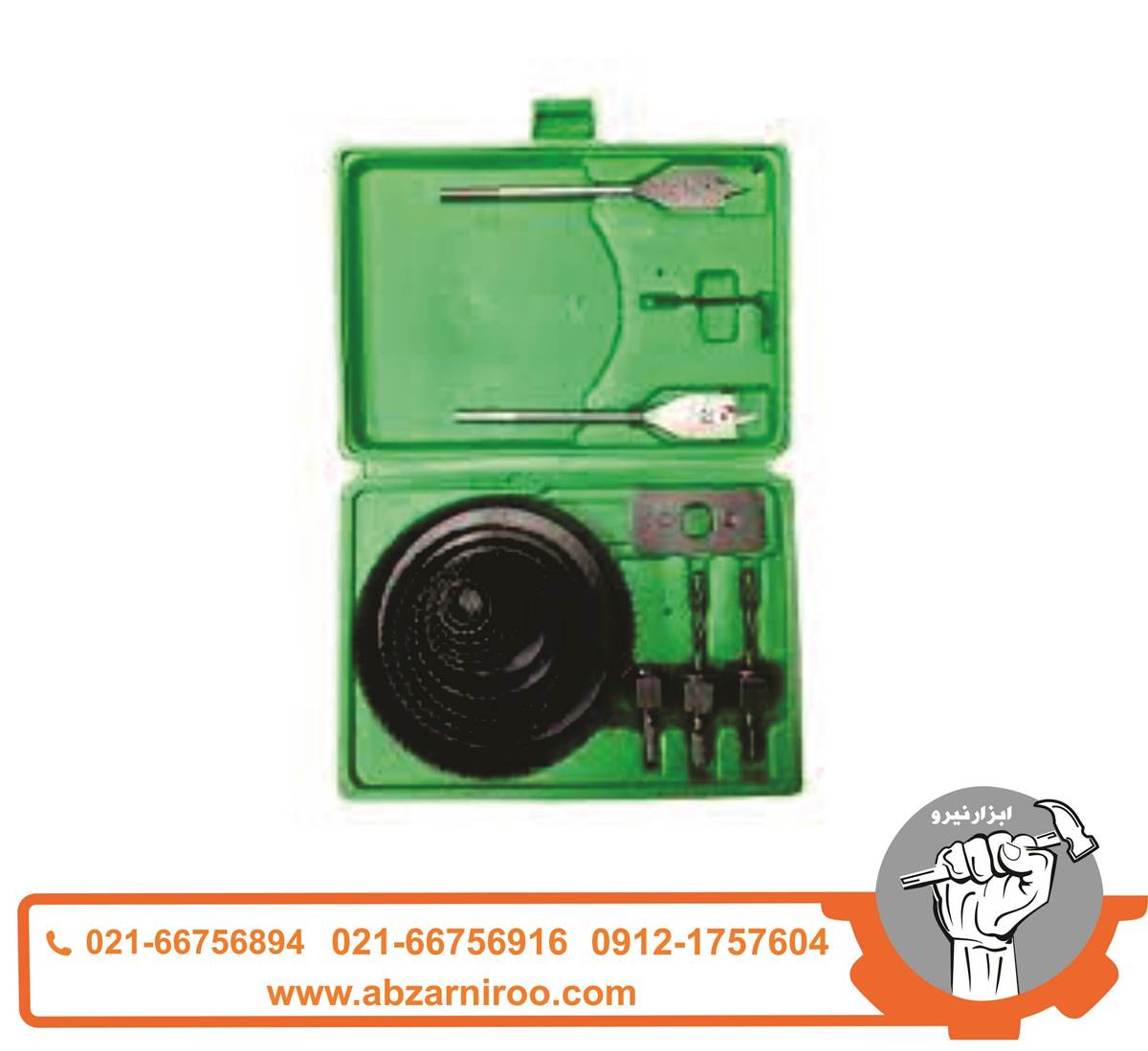 مجموعه 18 عددی مته گردبر اکو مدل HSE-18 مجموعه 18 عددی مته گردبر اکو مدل HSE-18