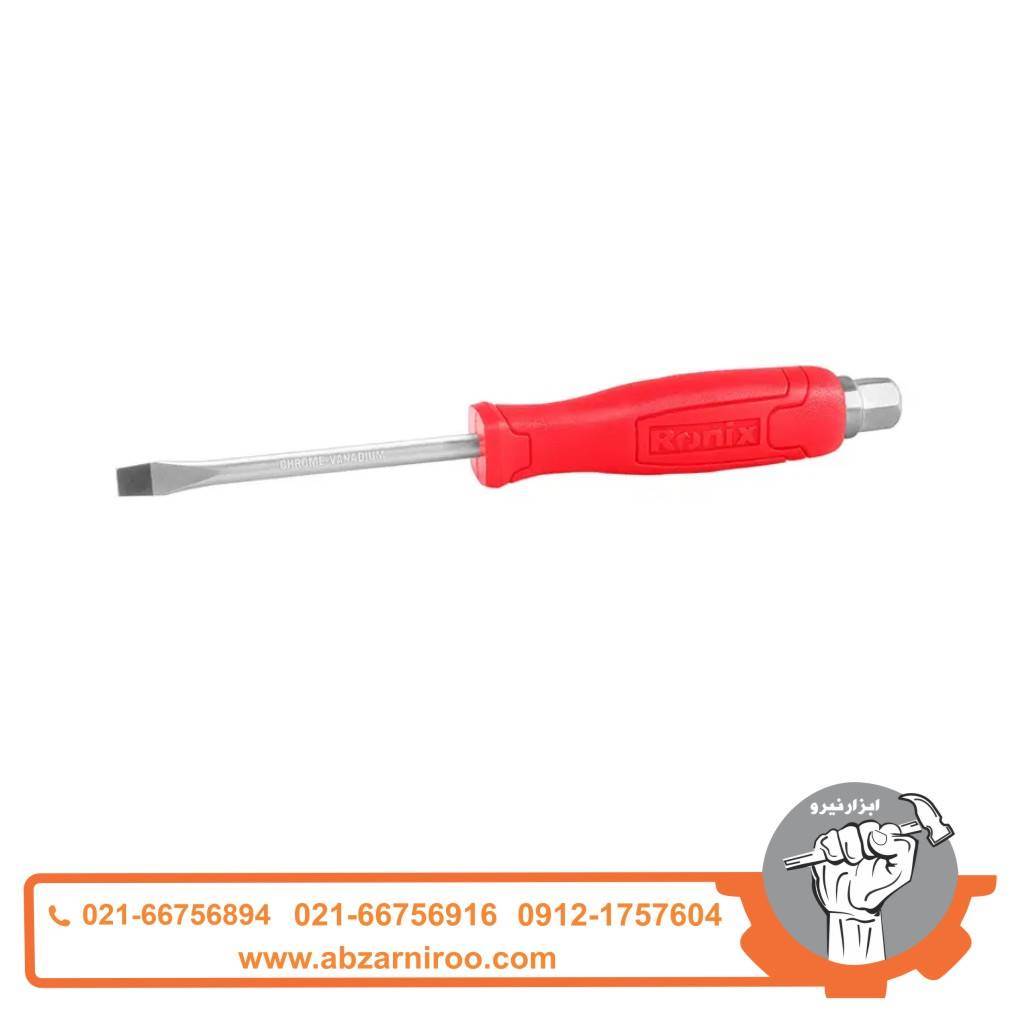 پیچ گوشتی دسته پلاستیکی 150*6 دوسو رونیکس مدل RH-2942 پیچ گوشتی دسته پلاستیکی 150*6 دوسو رونیکس مدل RH-2942