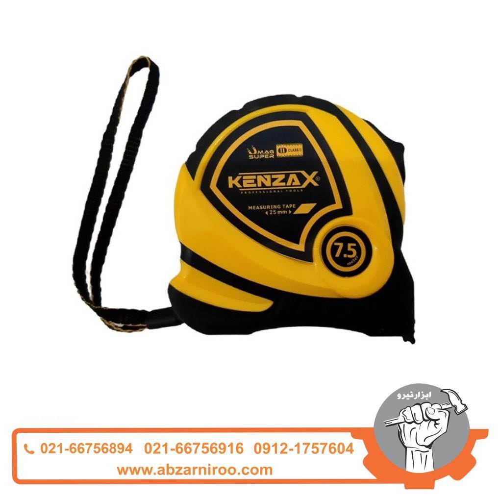 متر روکشدار نشکن 7.5 متری کنزاکس مدل KMT-175 متر روکشدار نشکن 7.5 متری کنزاکس مدل KMT-175