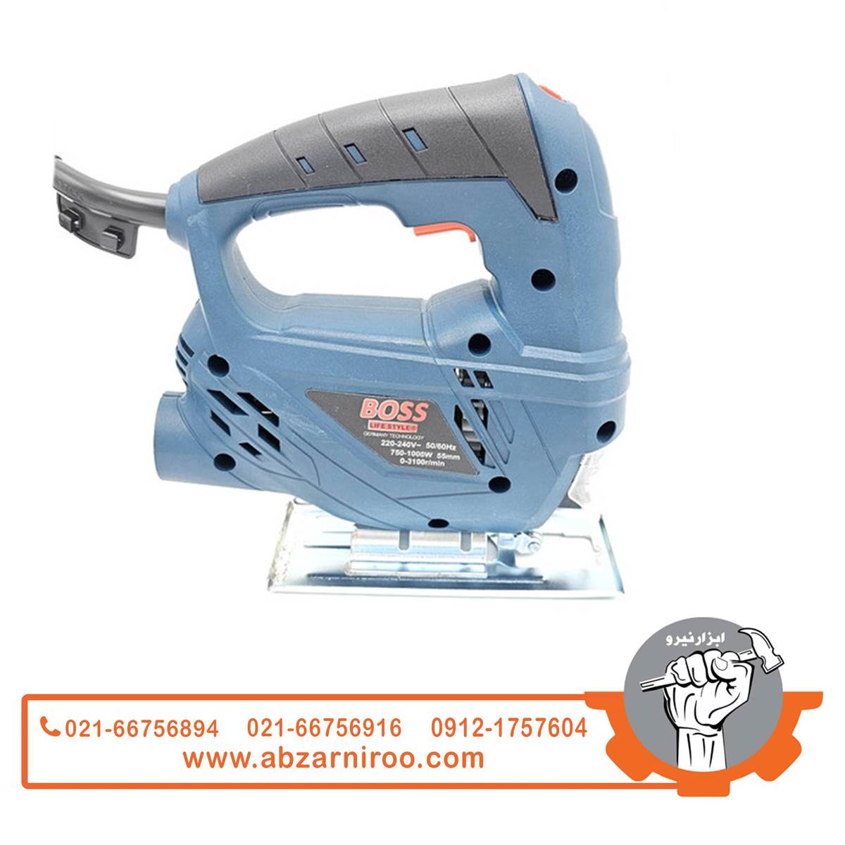 اره عمودبر 1000 وات دیمر دار باس مدل BS123JX207-6