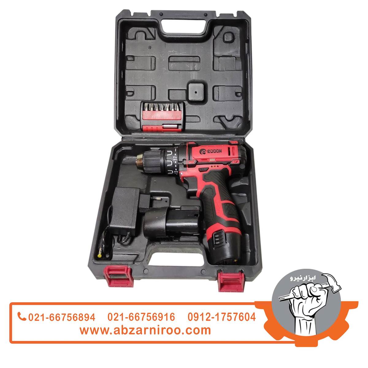 دریل شارژی ادون مدل AD-12AUN دریل شارژی ادون مدل AD-12AUN