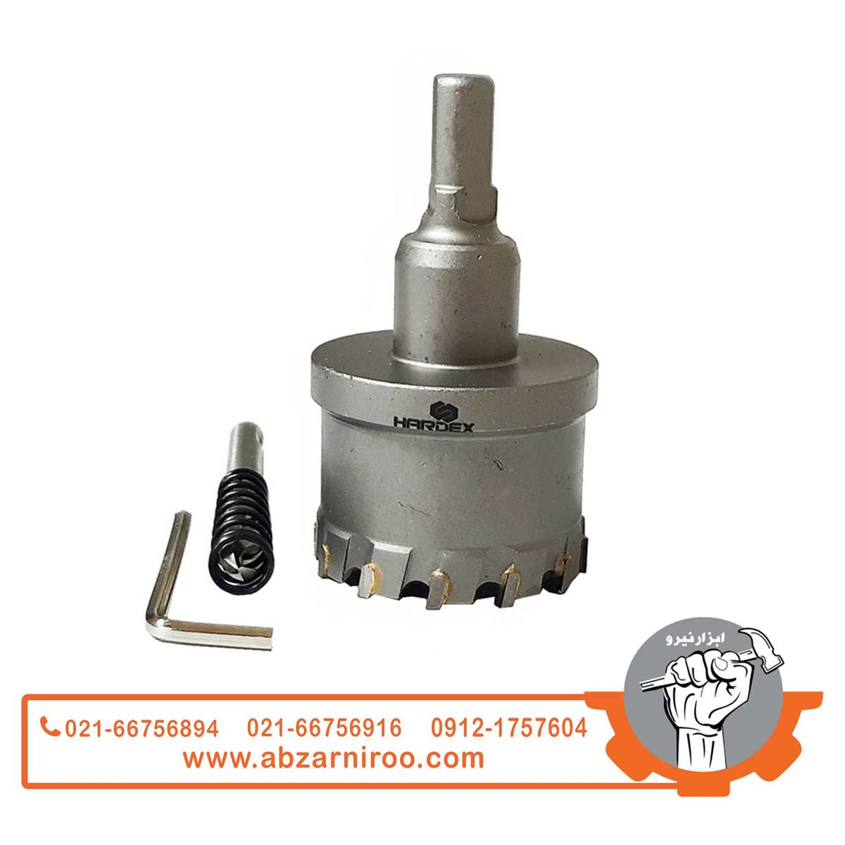 مته گردبر الماسه استیل هاردکس سایز 45 مته گردبر الماسه استیل هاردکس سایز 45