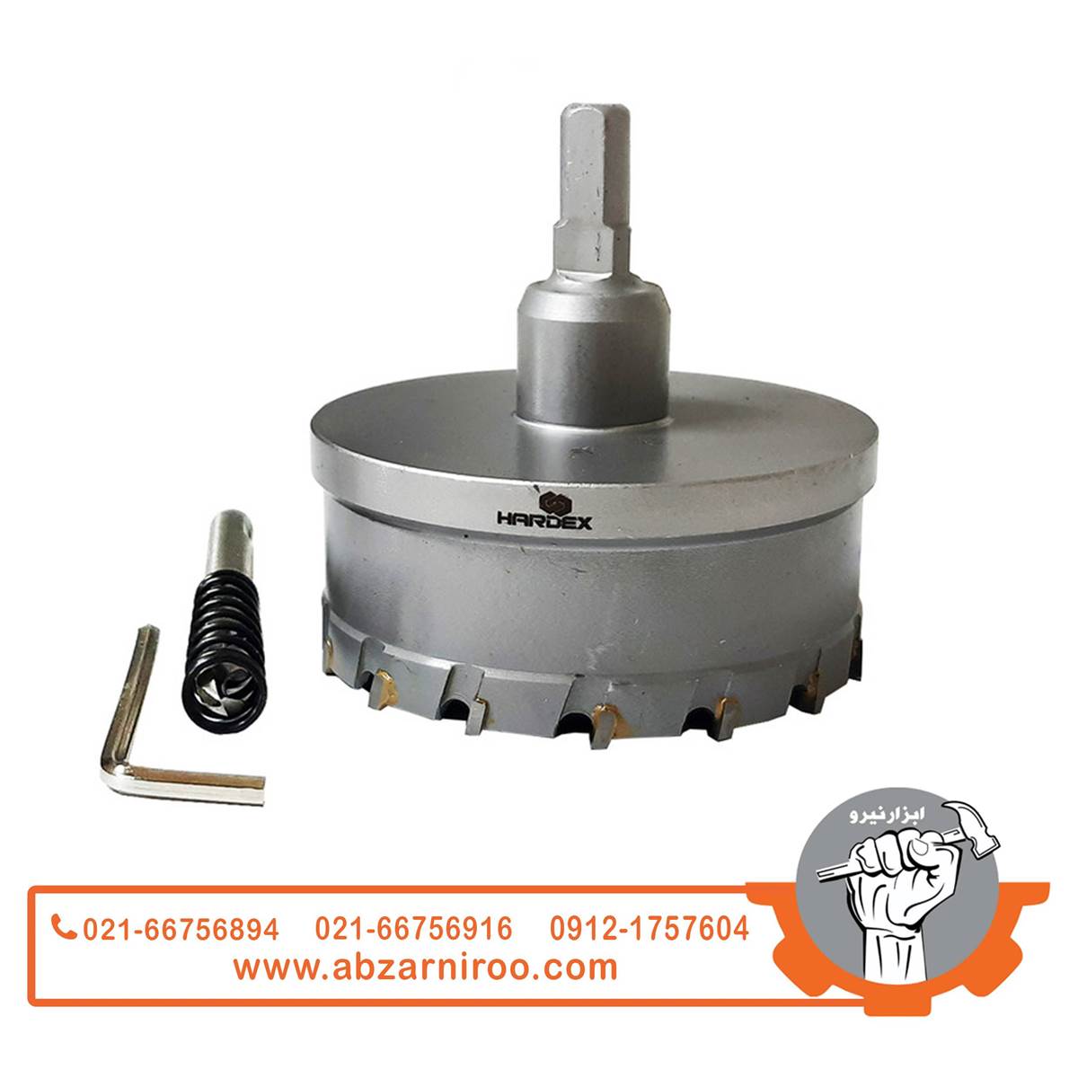 مته گردبر الماسه استیل هاردکس سایز 80 مته گردبر الماسه استیل هاردکس سایز 80