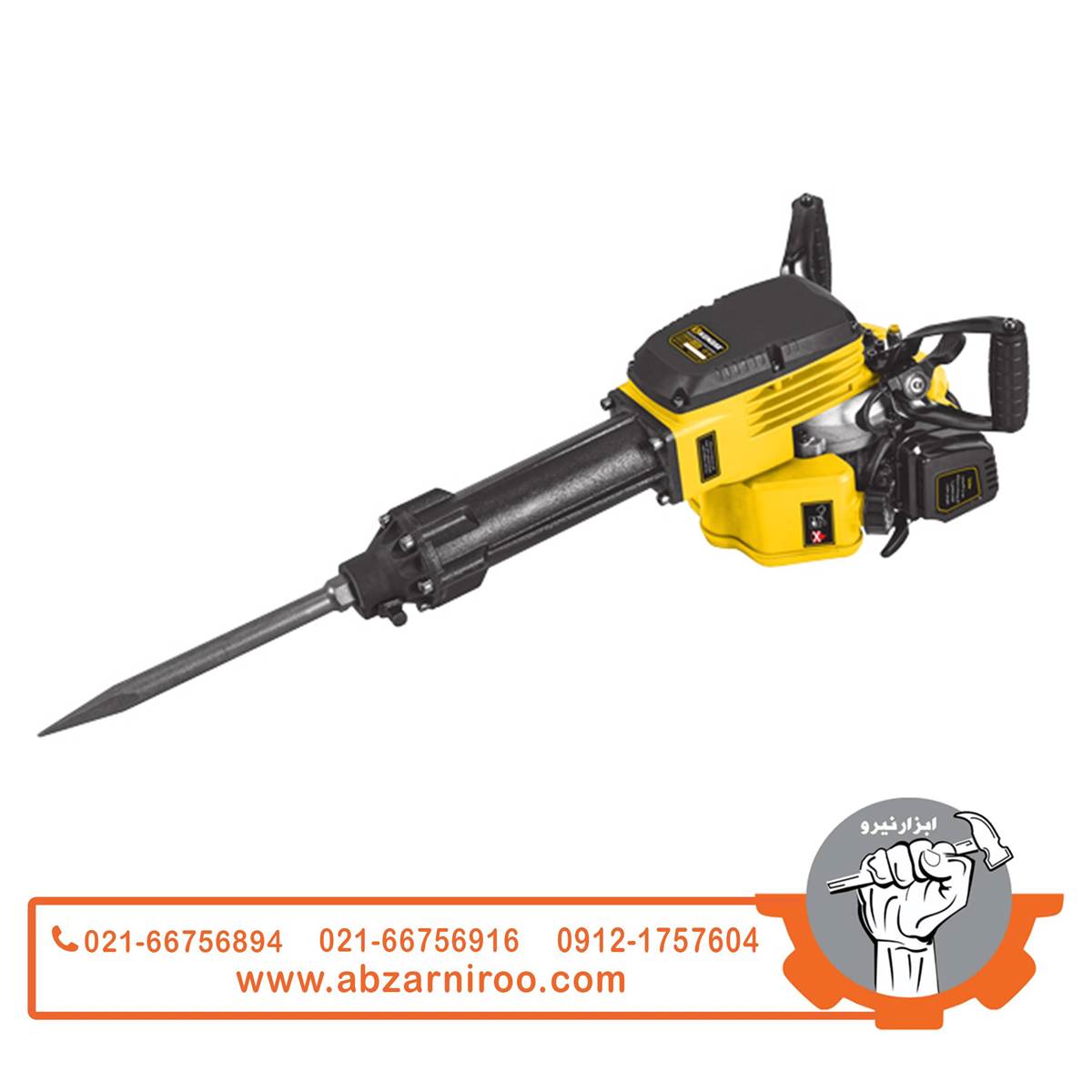 چکش تخریب بنزینی 20 کیلو کنزاکس مدل 6300 چکش تخریب بنزینی 20 کیلو کنزاکس مدل 6300