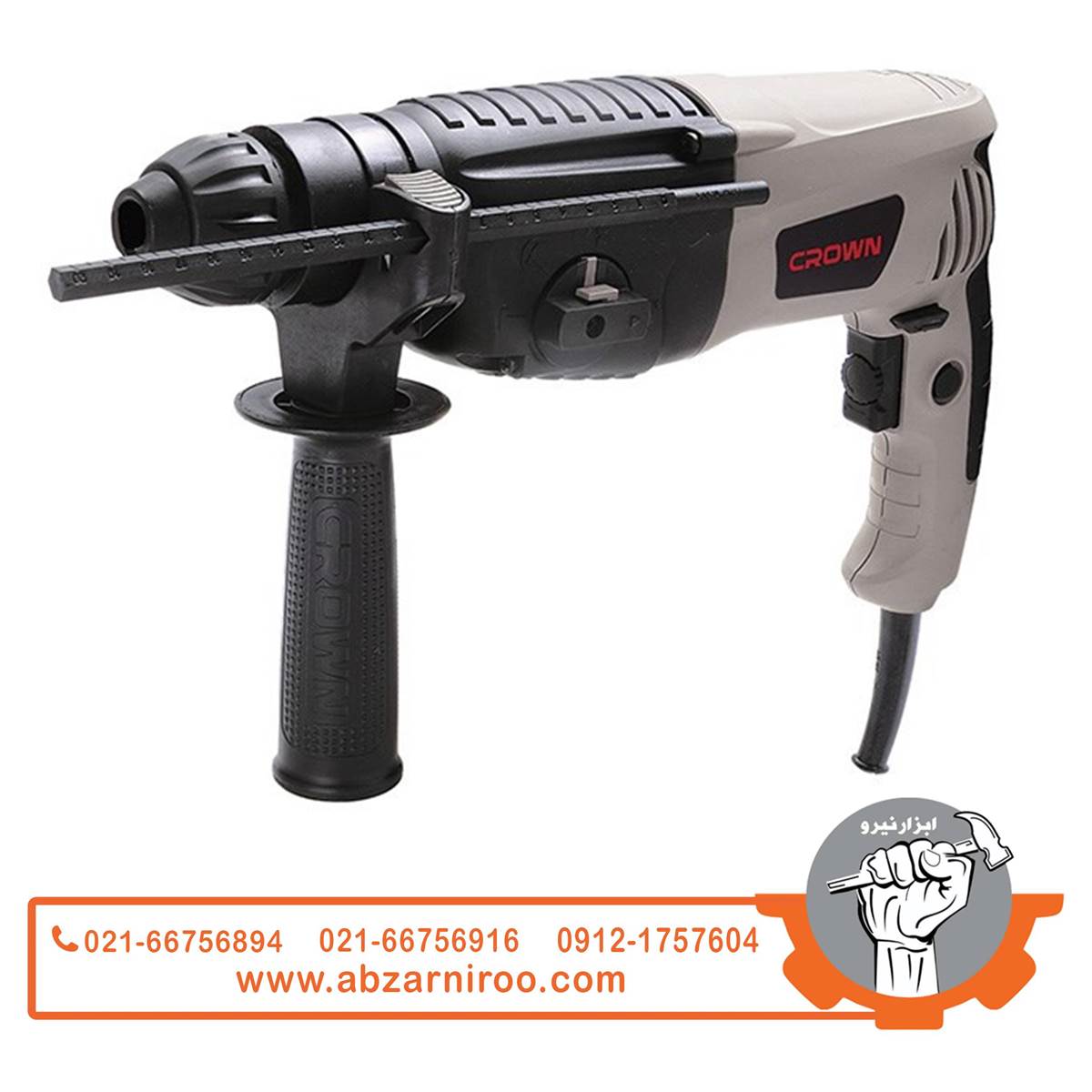 دریل بتن کن کرون مدل CT18182 دریل بتن کن کرون مدل CT18182