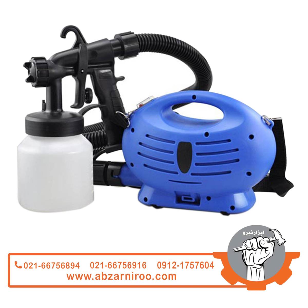 پیستوله برقی خرطومی 650 وات پینت زوم مدل A21 پیستوله برقی خرطومی 650 وات پینت زوم مدل A21