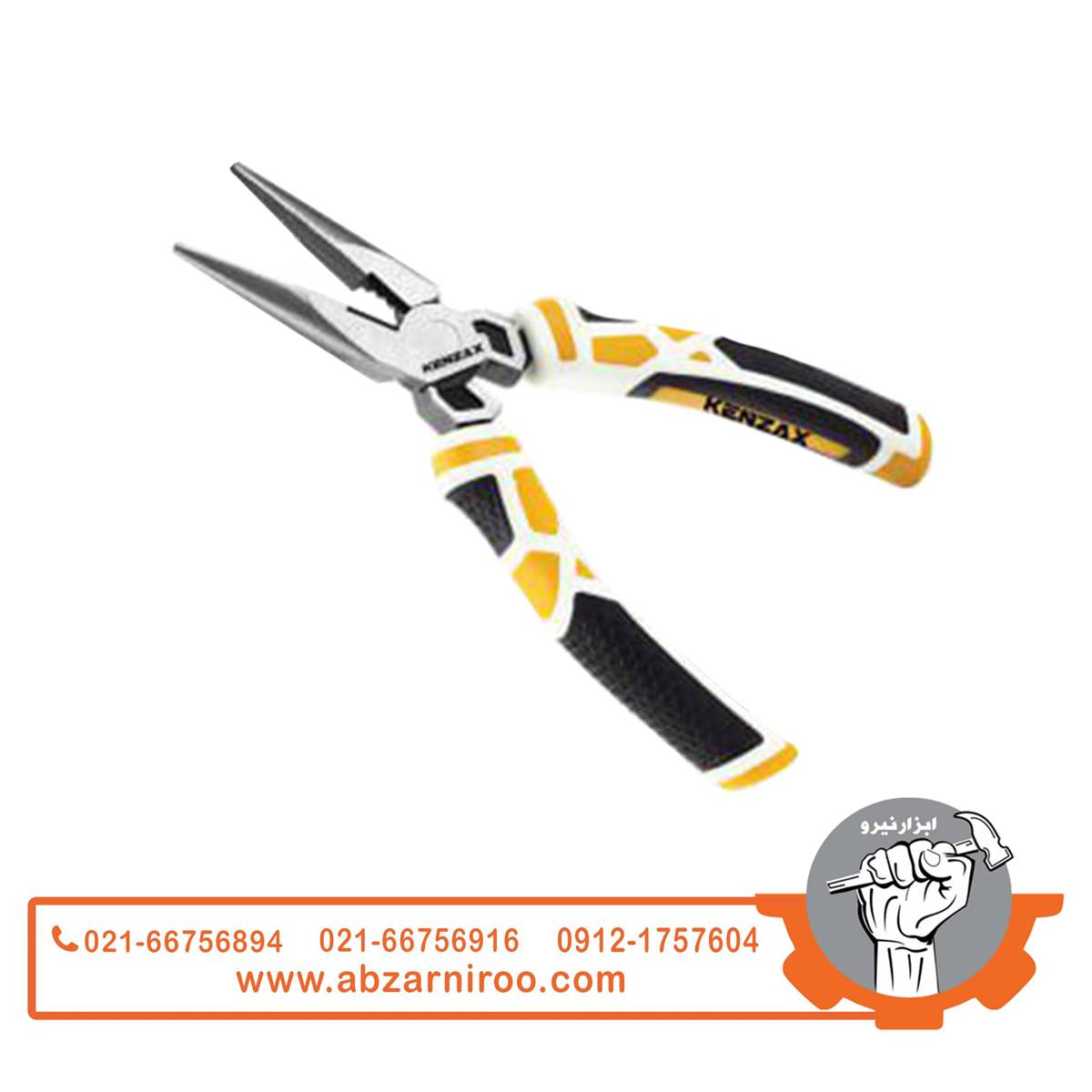 دم باریک 8 اینچ دسته TPR کنزاکس مدل 9031 دم باریک 8 اینچ دسته TPR کنزاکس مدل 9031