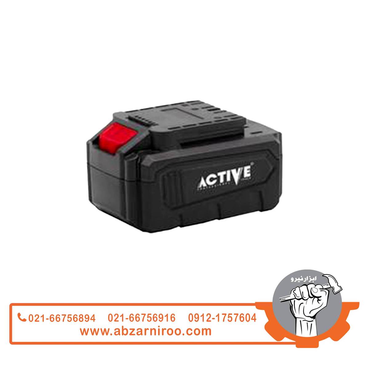 باتری شارژی 20 ولت 4 آمپر براشلس اکتیو مدل AC-3320BL باتری شارژی 20 ولت 4 آمپر براشلس اکتیو مدل AC-3320BL