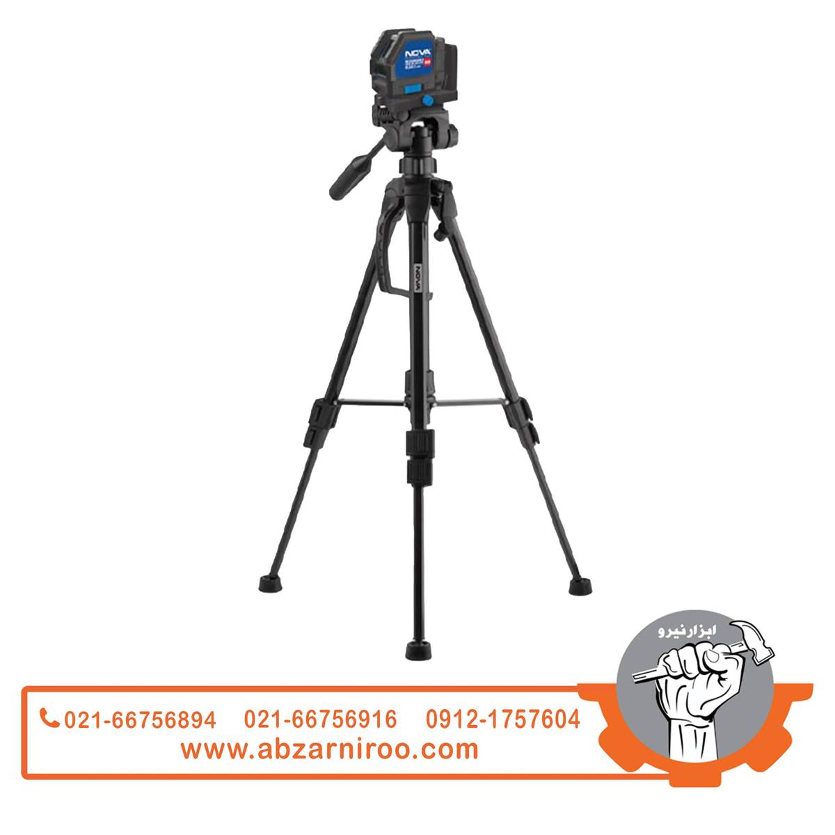 کیت تراز لیزری شارژی دو خط قرمز نووا مدل 2682R (همراه سه پایه) کیت تراز لیزری شارژی دو خط قرمز نووا مدل 2682R (همراه سه پایه)