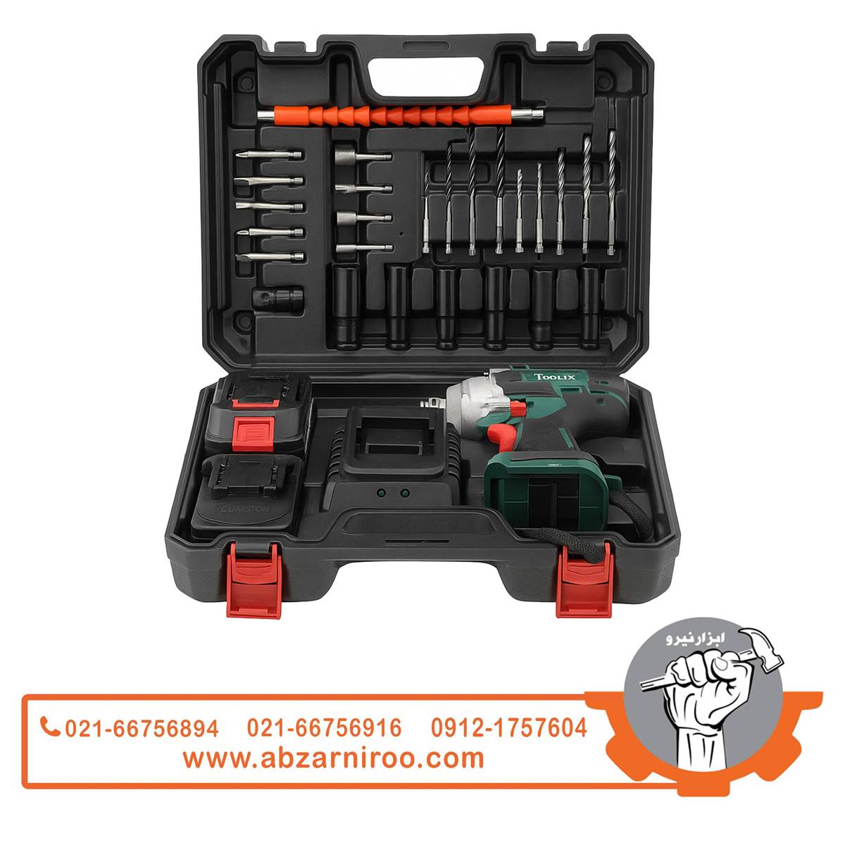بکس شارژی 40 ولت تولیکس مدل TX-2740BR بکس شارژی 40 ولت تولیکس مدل TX-2740BR