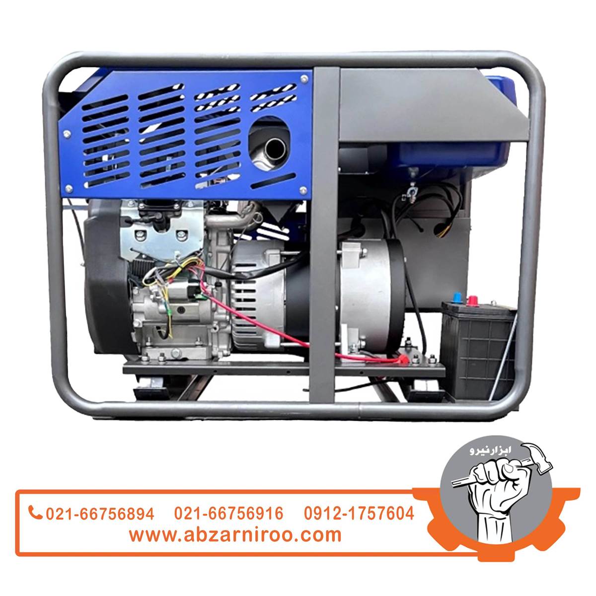 موتور برق بنزینی سه فاز 10 کیلو وات آبکو مدل A20000TES موتور برق بنزینی سه فاز 10 کیلو وات آبکو مدل A20000TES