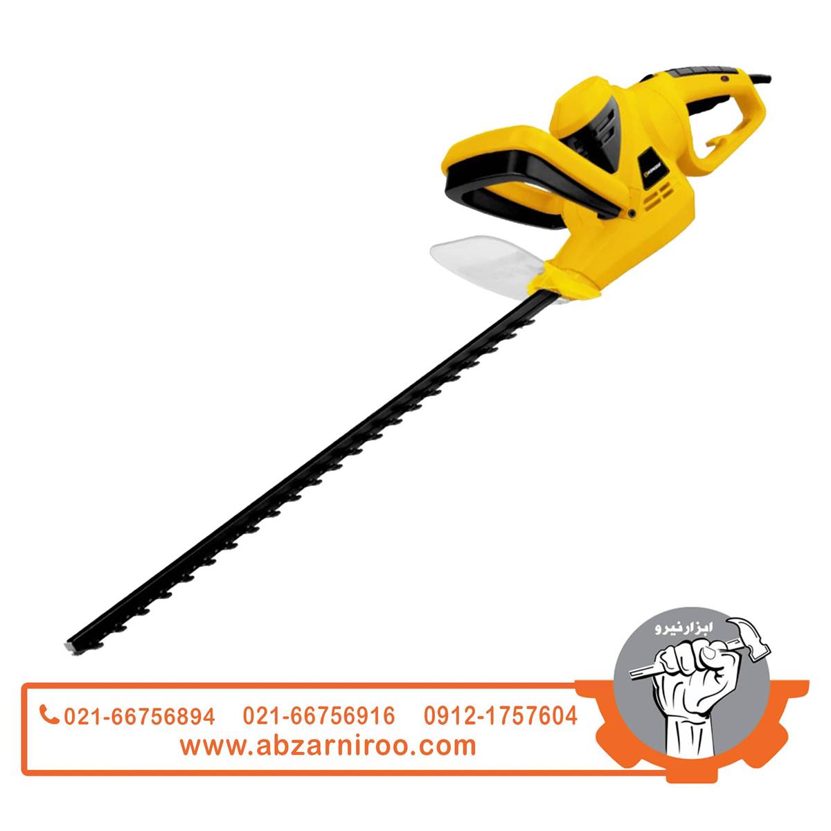 شمشادزن برقی دسته گردان 57 سانت 600 وات کنزاکس مدل 3915