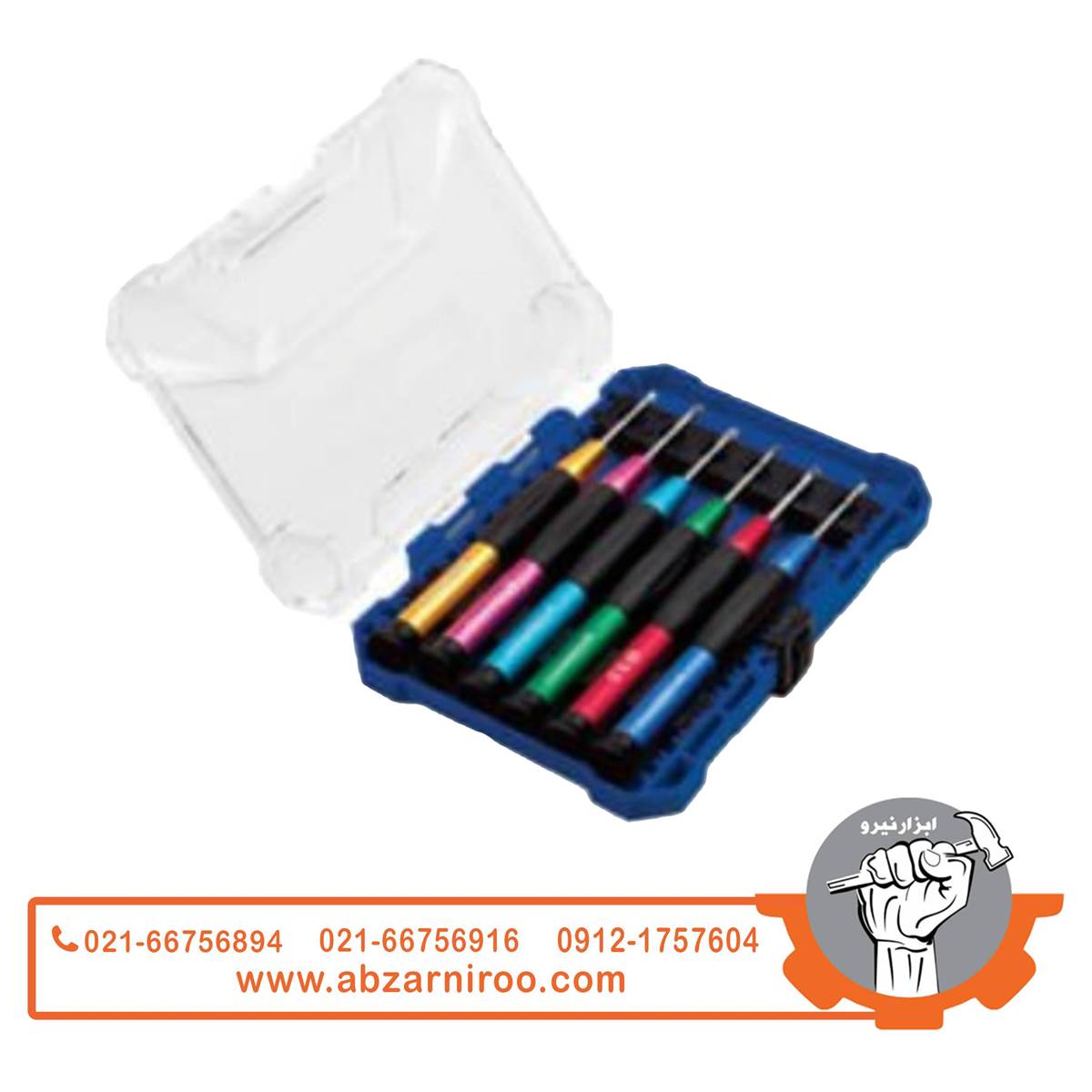 ست 6 عددی پیچ گوشتی ساعتی هاربر مدل H6AS