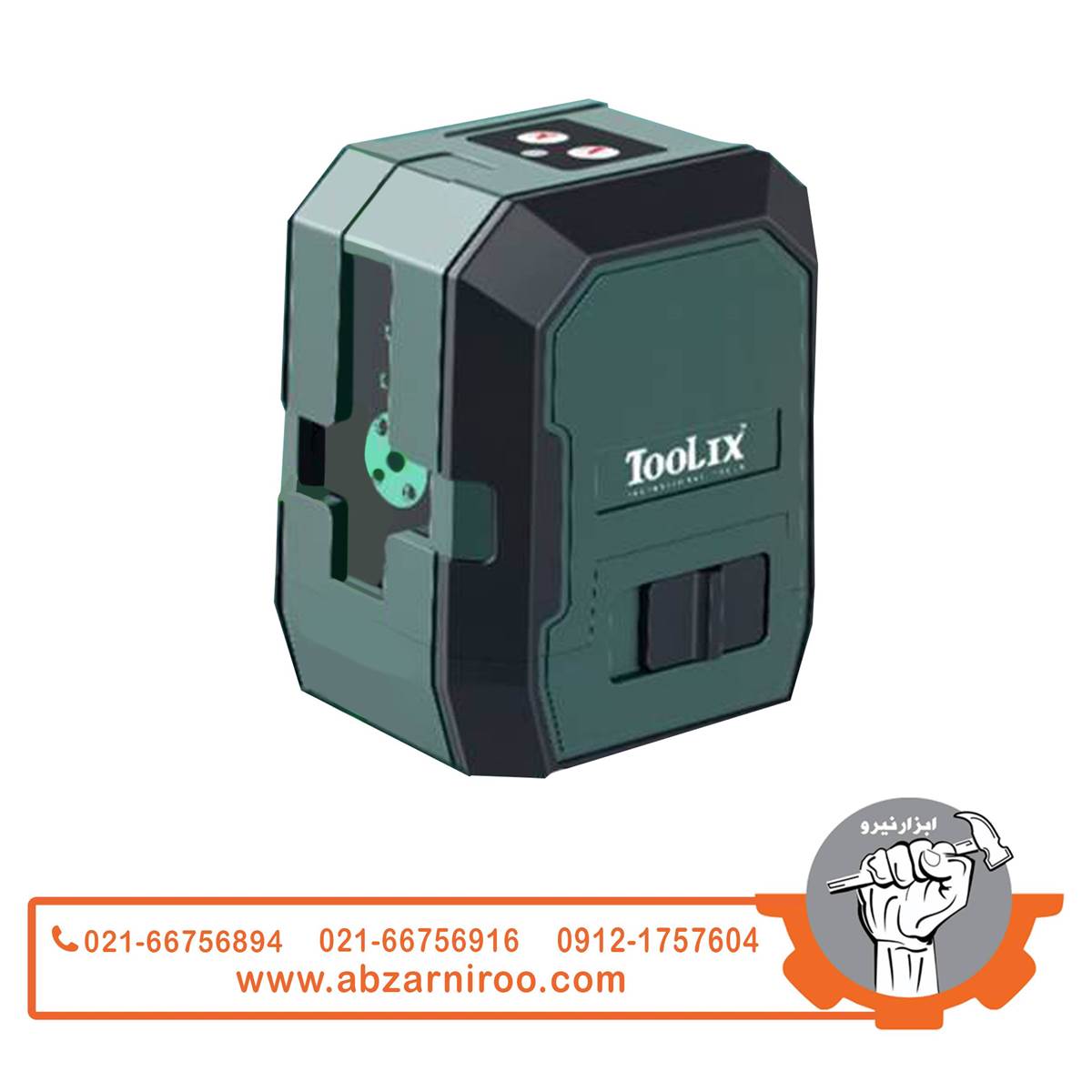 تراز لیزری 2 خط نور سبز تولیکس مدل TX-7102GR
