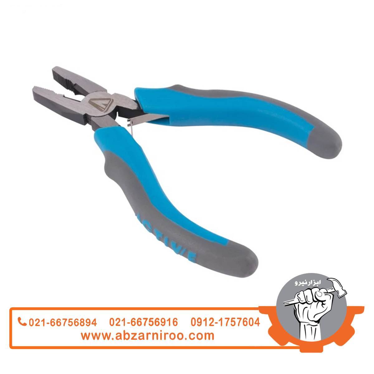 انبر دست الکترونیکی 4.5 اینچ اکتیو مدل AC-6115E