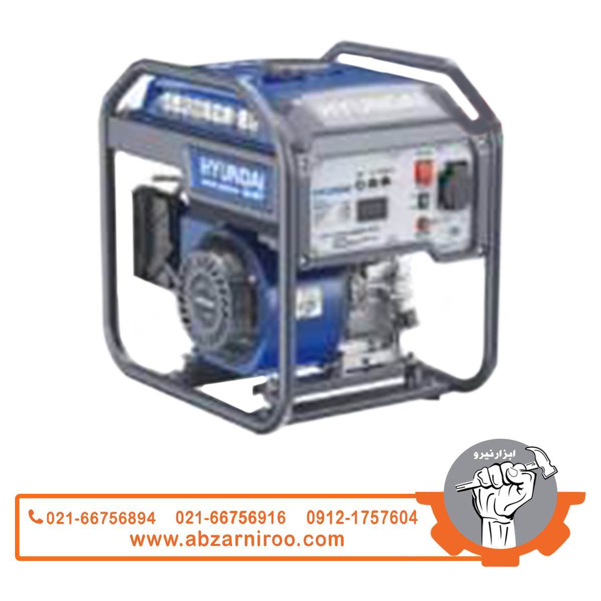 ژنراتور اینورتری 4 کیلو وات هیوندای مدل HG-4017 ژنراتور اینورتری 4 کیلو وات هیوندای مدل HG-4017