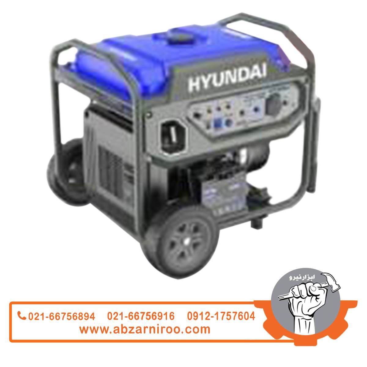 موتوربرق بنزینی 10 کیلو وات هیوندای مدل HG-1055 (پورت ATS، ریموتدار) موتوربرق بنزینی 10 کیلو وات هیوندای مدل HG-1055 (پورت ATS، ریموتدار)
