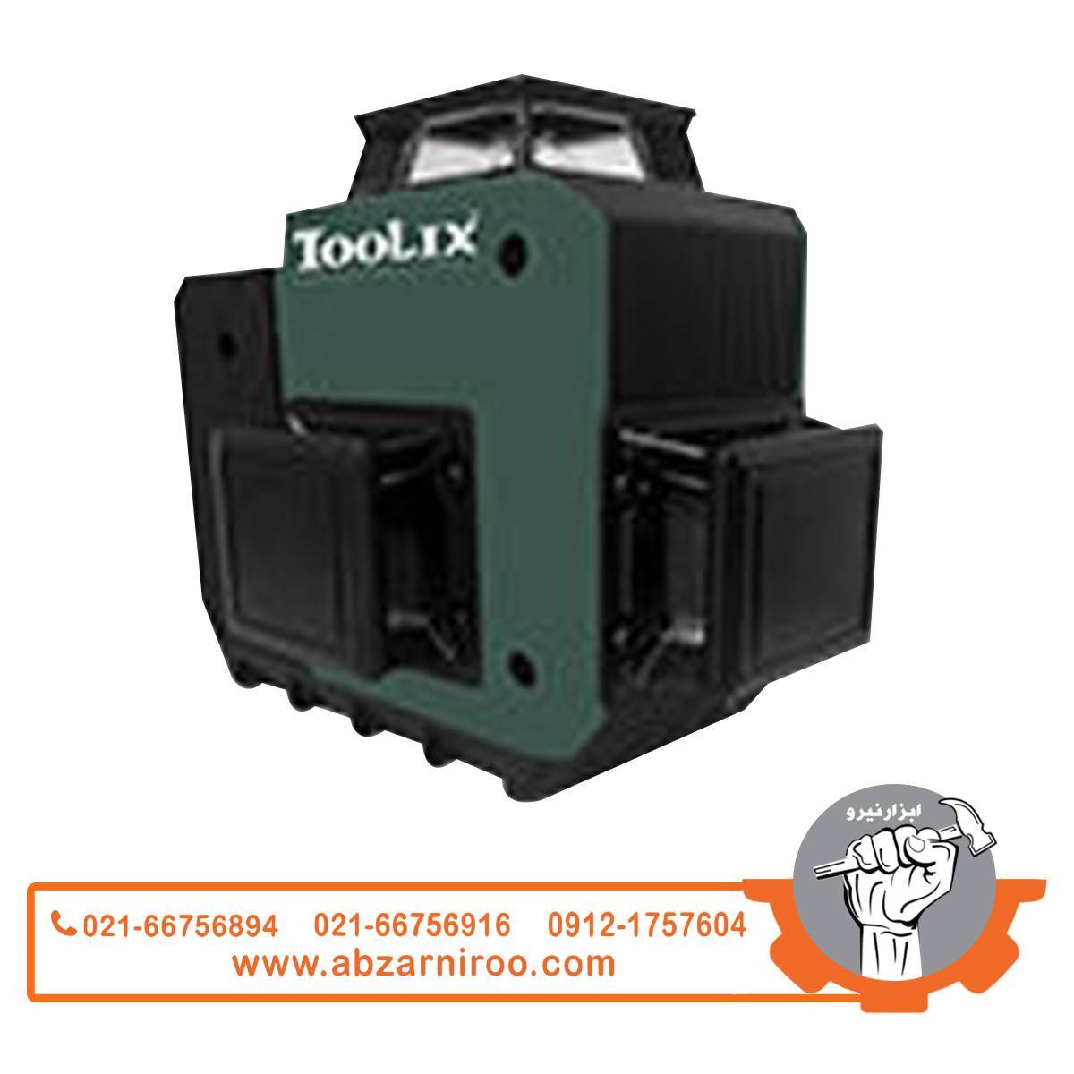 تراز لیزری دو خط نور سبز سه بعدی تولیکس مدل TX-2804 تراز لیزری دو خط نور سبز سه بعدی تولیکس مدل TX-2804
