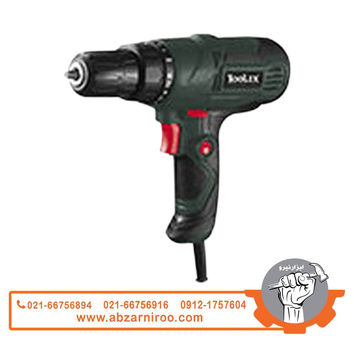 دریل پیچگوشتی 10 میلی‌متری تولیکس مدل TX-21300