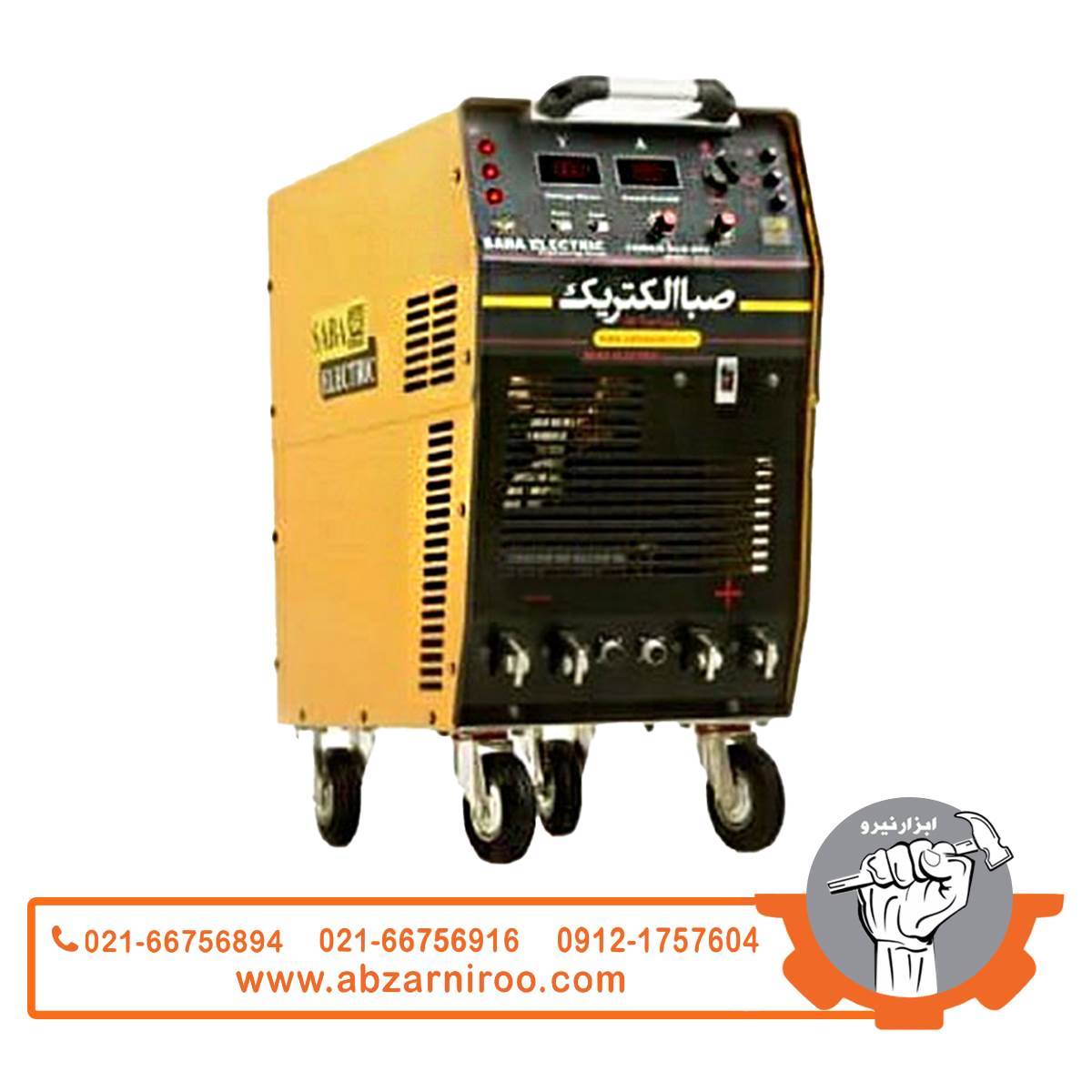 دستگاه جوش زیرپودری اینورتری 1250 آمپر صباالکتریک مدل POWER-SUB-INV SERIES 12.53