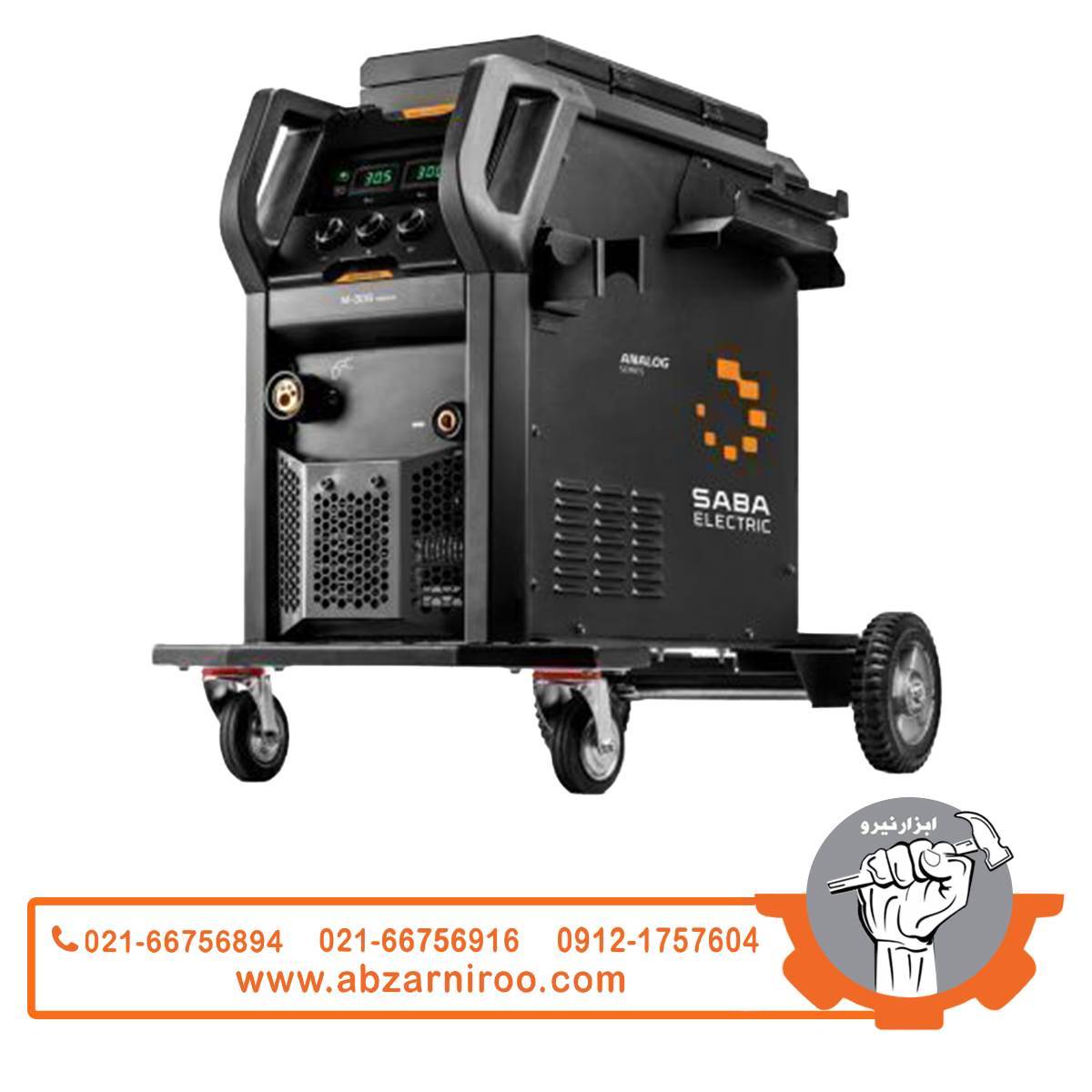 میگ مگ اینورتری سه فاز صبا الکتریک مدل MASTER MIG M-306 ANALOG