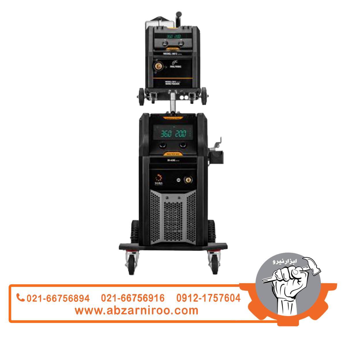 میگ مگ اینورتری سه فاز صبا الکتریک مدل MASTER MIG M-406 PRO DIGITAL میگ مگ اینورتری سه فاز صبا الکتریک مدل MASTER MIG M-406 PRO DIGITAL