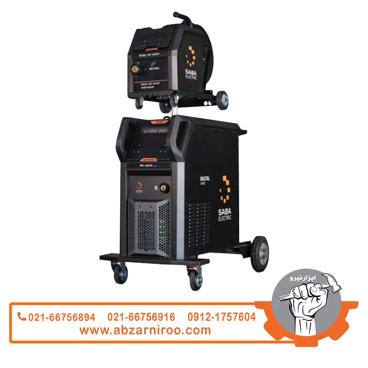 میگ مگ دبل پالس پرو سه فاز هوا خنک صبا الکتریک مدل MIG 406 PRO DOUBLE PULSE میگ مگ دبل پالس پرو سه فاز هوا خنک صبا الکتریک مدل MIG 406 PRO DOUBLE PULSE